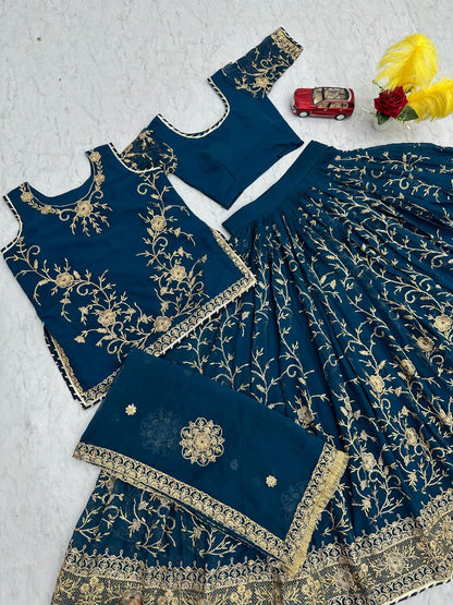 Darbari Poshak Designer Lehenga Choli Set | Heavy Embroidery