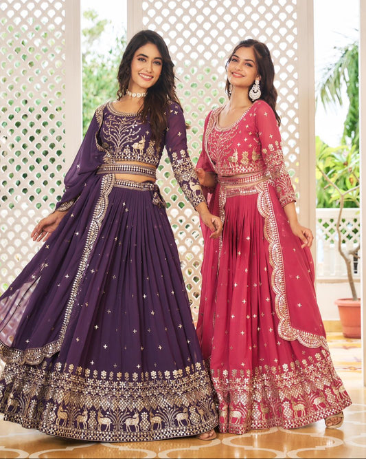 Exclusive Designer Lehenga Choli Collection – Premium Embroidery Edition