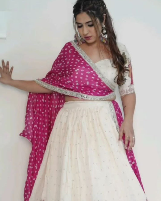 Festival Special Lehenga Choli Set – Premium Dola Silk