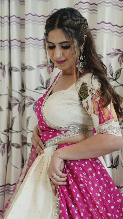 Festival Special Lehenga Choli Set – Premium Dola Silk