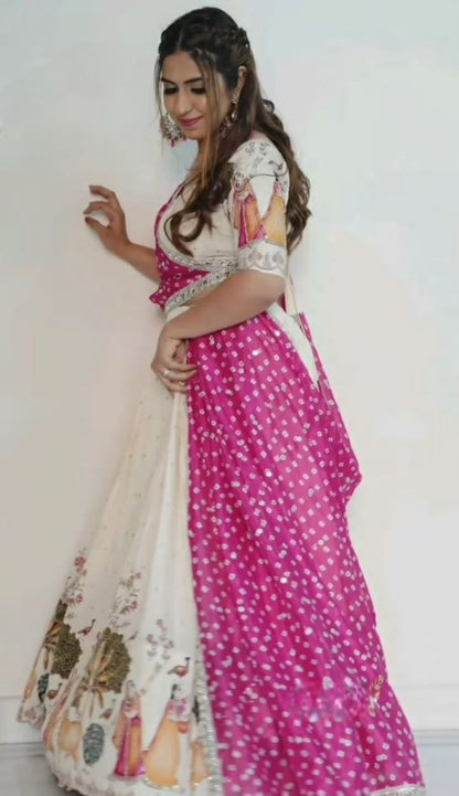 Festival Special Lehenga Choli Set – Premium Dola Silk
