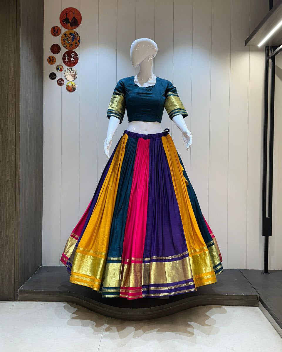 Modal Gaji Silk Chaniya Choli Perfect For Your Festive, Garba, or Wedding Look