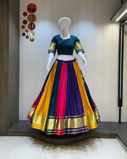 Modal Gaji Silk Chaniya Choli Perfect For Your Festive, Garba, or Wedding Look