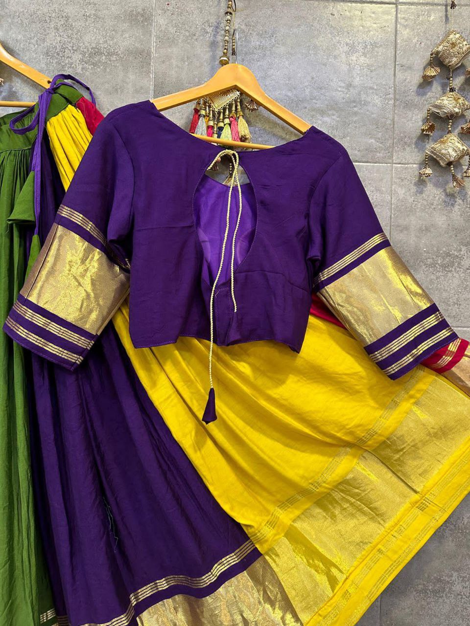 Modal Gaji Silk Chaniya Choli Perfect For Your Festive, Garba, or Wedding Look