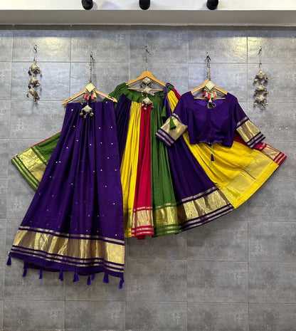 Modal Gaji Silk Chaniya Choli Perfect For Your Festive, Garba, or Wedding Look
