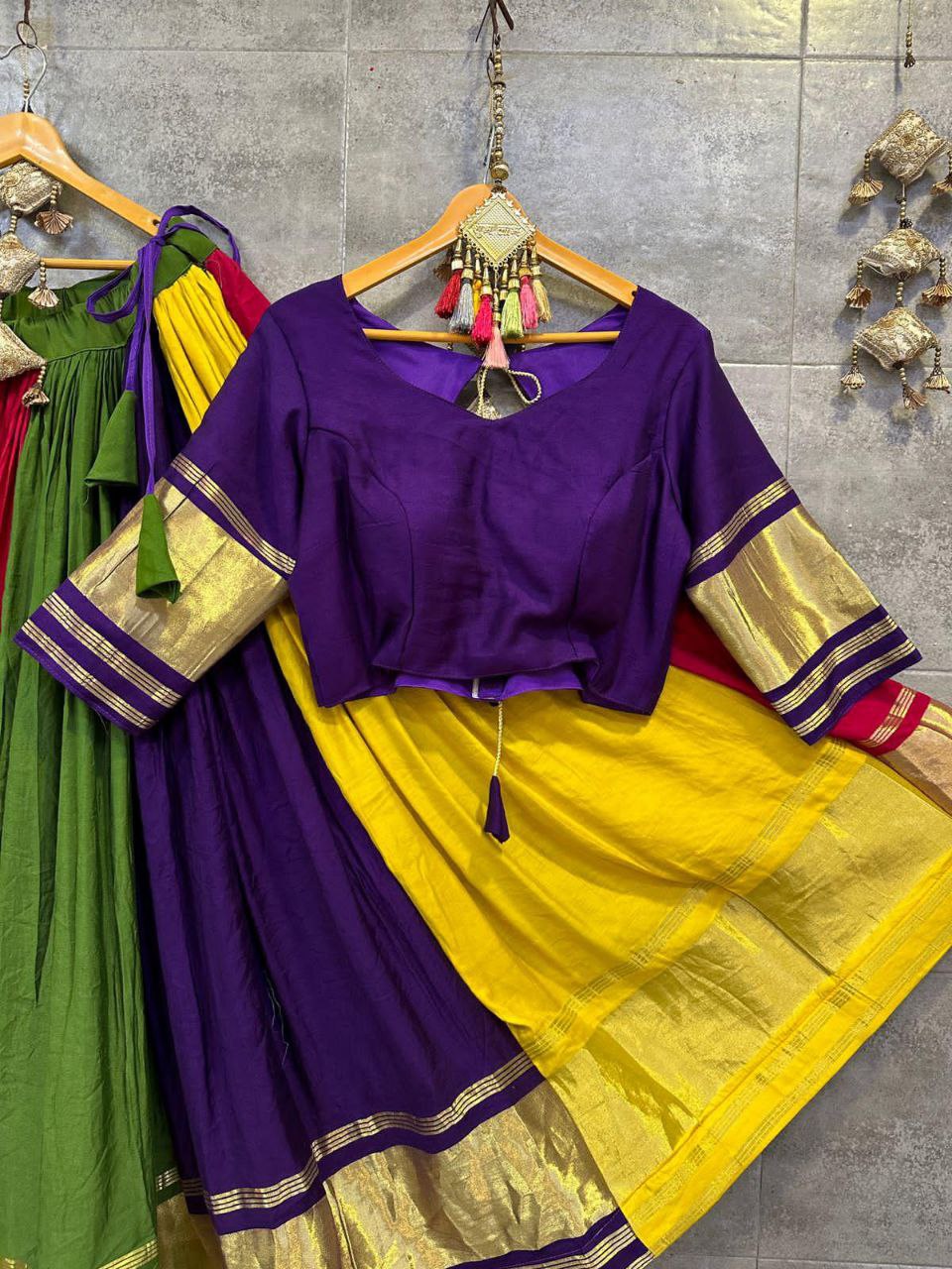 Modal Gaji Silk Chaniya Choli Perfect For Your Festive, Garba, or Wedding Look