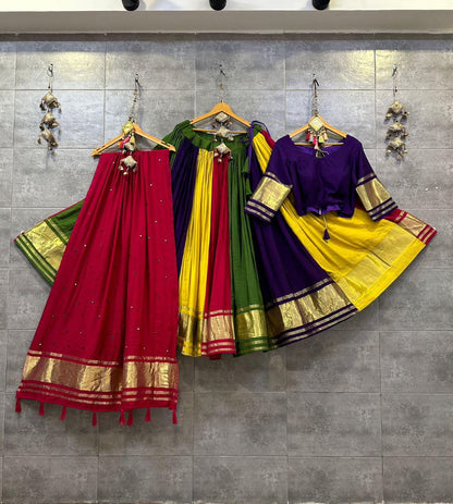 Modal Gaji Silk Chaniya Choli Perfect For Your Festive, Garba, or Wedding Look