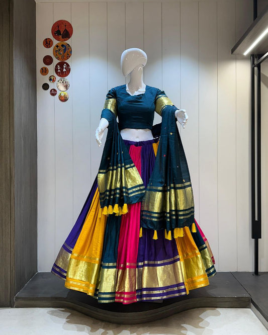 Modal Gaji Silk Chaniya Choli Perfect For Your Festive, Garba, or Wedding Look