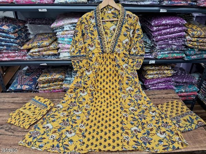 Premium Cotton 3-Piece Kurta Set – Ikkat Elegance