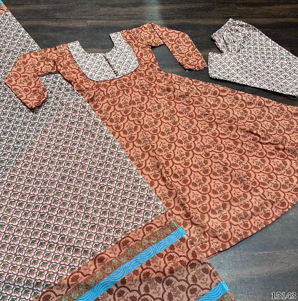 Premium Readymade Anarkali Suit Set
