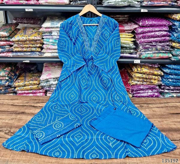 Summer Special Cotton Kurti Pant Dupatta Set