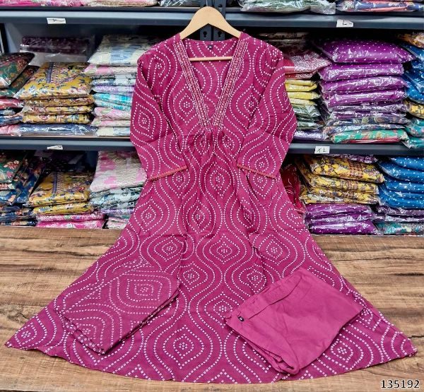 Summer Special Cotton Kurti Pant Dupatta Set