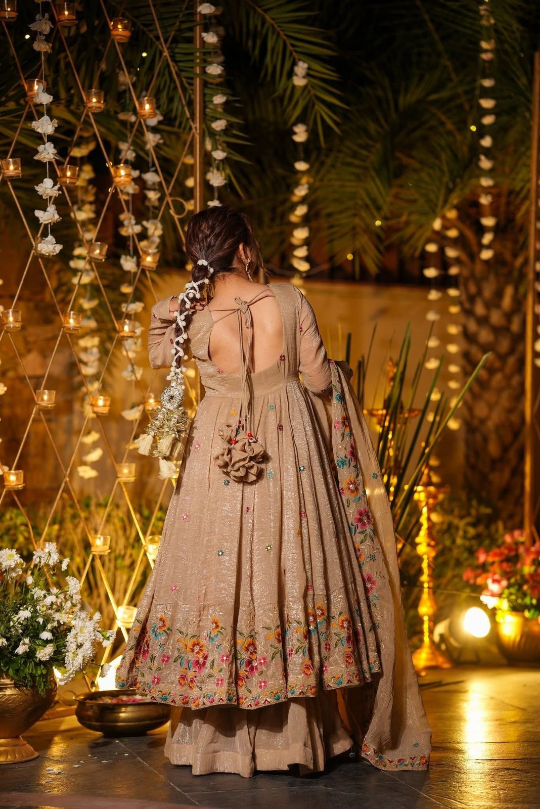 Women’s Crunchy Silk Embroidered Top Sharara Dupatta Set | 3-Piece Fully Stitched Party & wedding Wear with Heavy Sequin Work