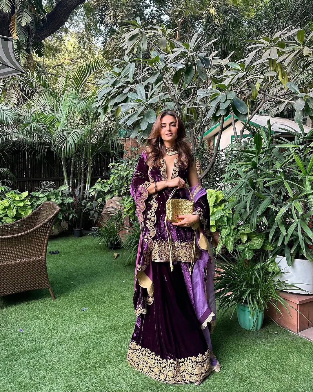 Premium Velvet Kurti Plazzo Dupatta Set with 5mm Sequins & Zari Embroidery | Fully Stitched Designer Festive & Wedding Wear for Women