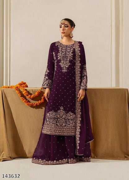 Premium Designer Viscose Velvet Top Plazzo Dupatta Set with Sequins & Coding Work – Party & Festive Wear