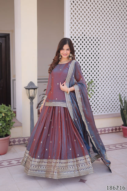 PREMIUM DESIGNER READYMADE LEHENGA CHOLI WITH DUPATTA