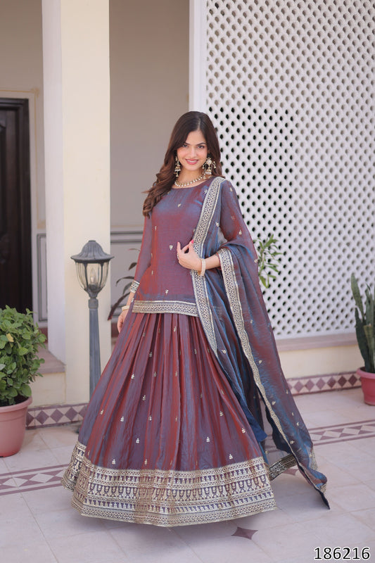 PREMIUM DESIGNER READYMADE LEHENGA CHOLI WITH DUPATTA