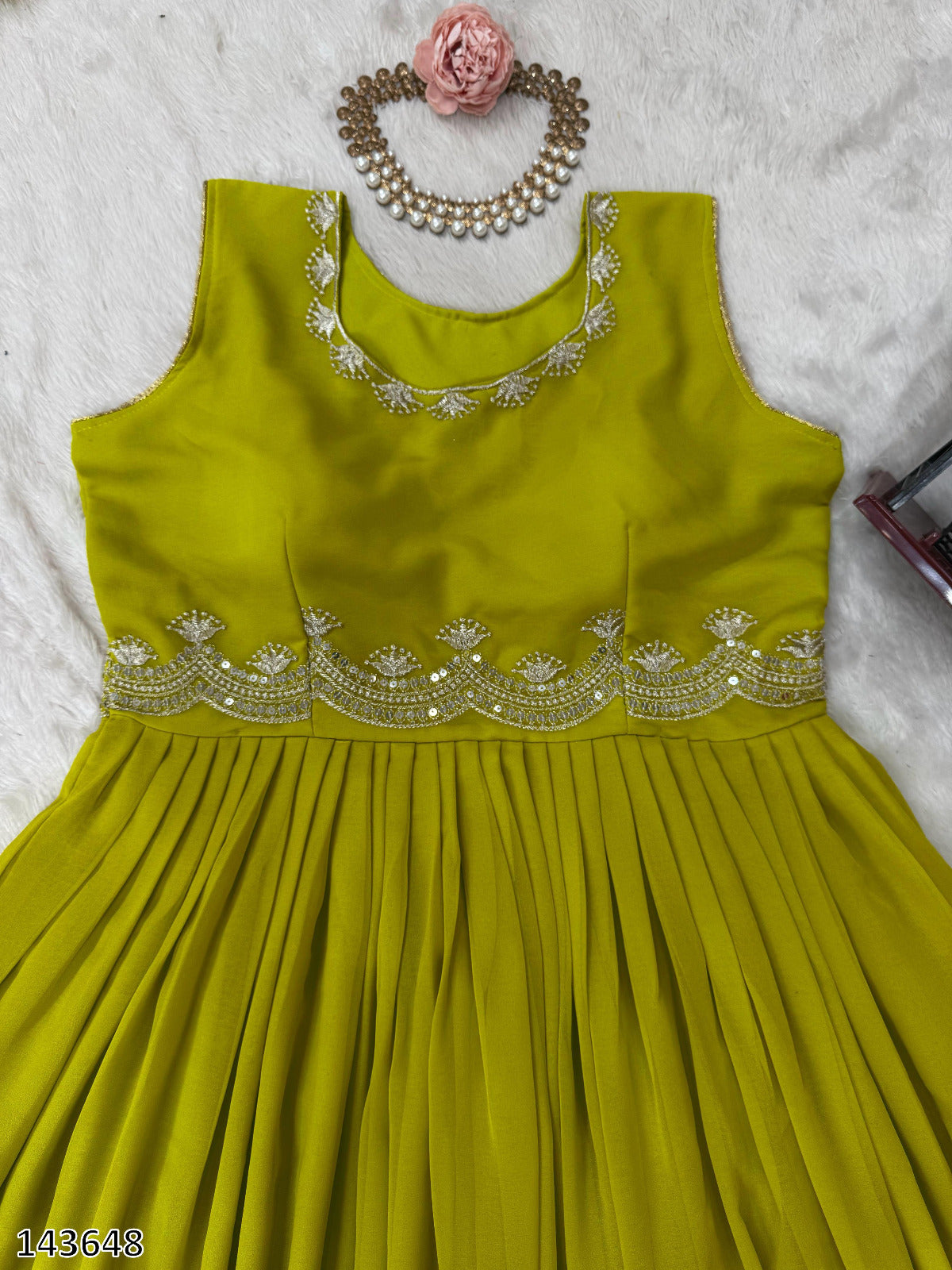 Designer Top–Plazzo–Dupatta Set