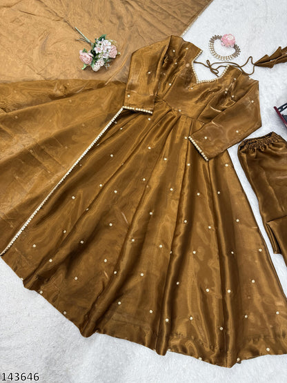 Designer 3-Piece Set – Top, Pent & Dupatta