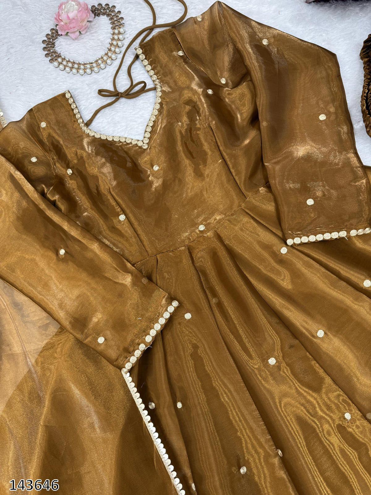 Designer 3-Piece Set – Top, Pent & Dupatta