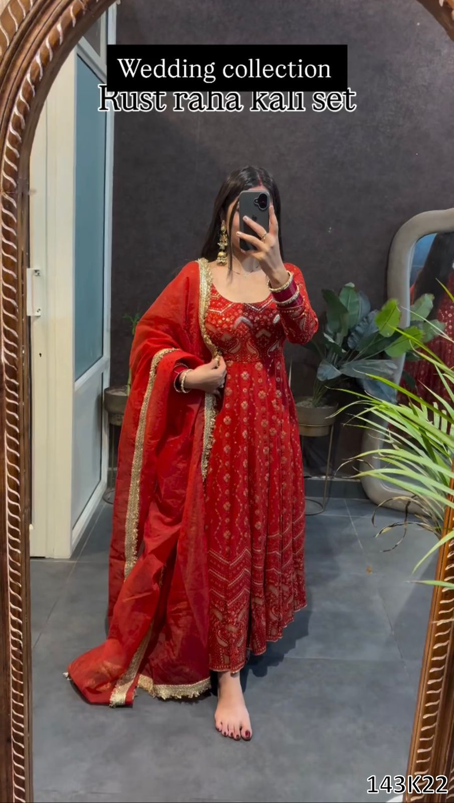 DESIGNER GOWN WITH PLAZZO & DUPATTA SET