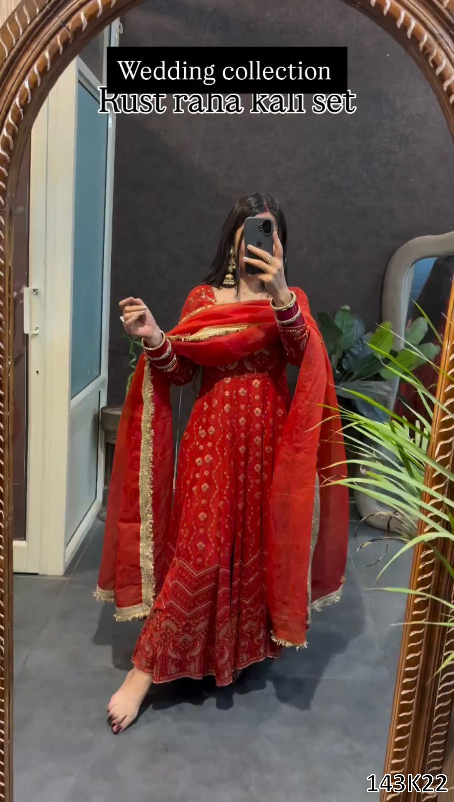 DESIGNER GOWN WITH PLAZZO & DUPATTA SET