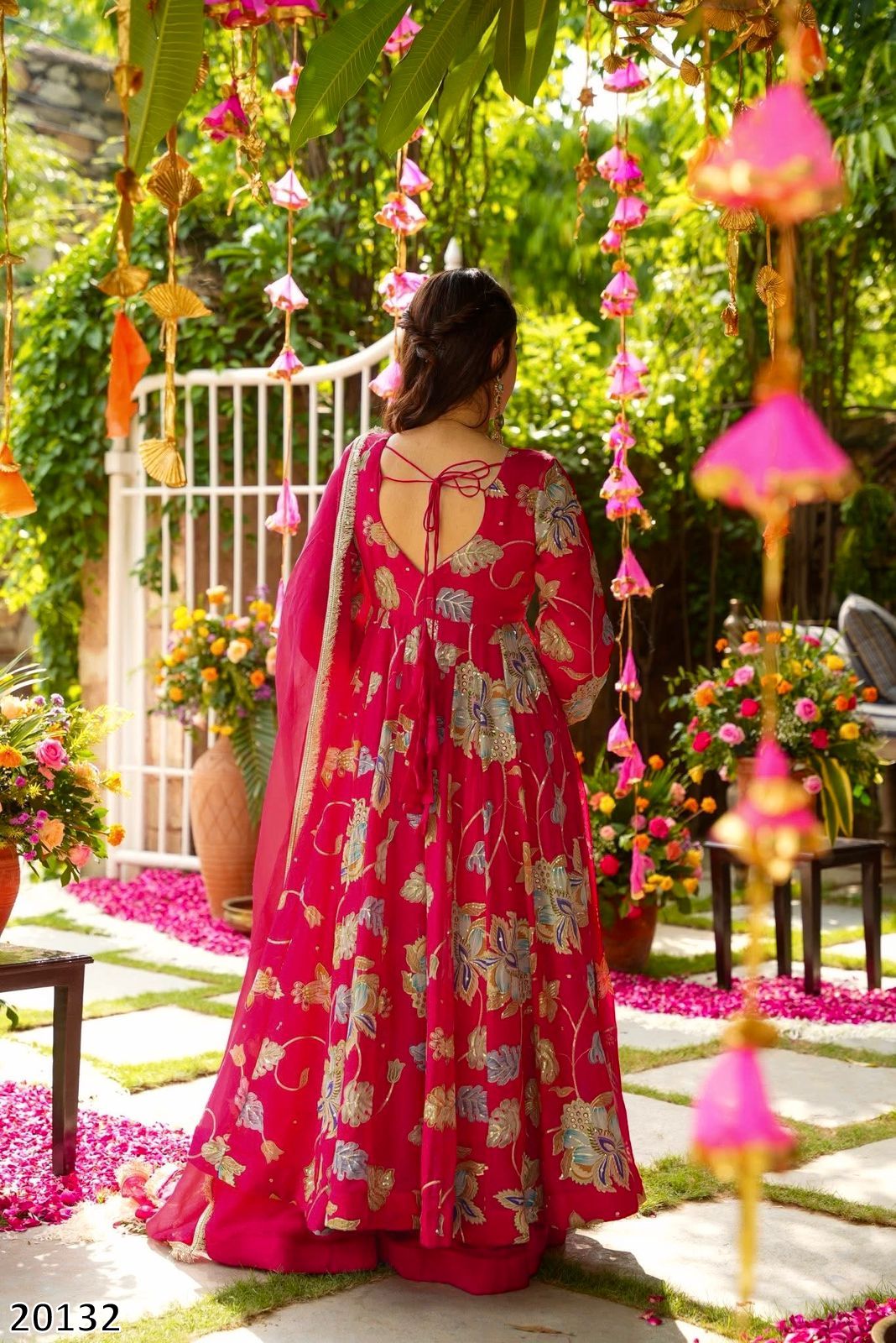 PREMIUM DESIGNER GOWN, SHARARA & DUPATTA SET