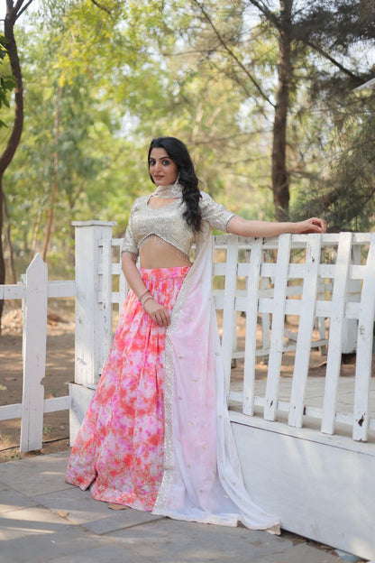 Designer Georgette Lehenga Choli | LEHENGA CHOLI COLLECTIONS-2025