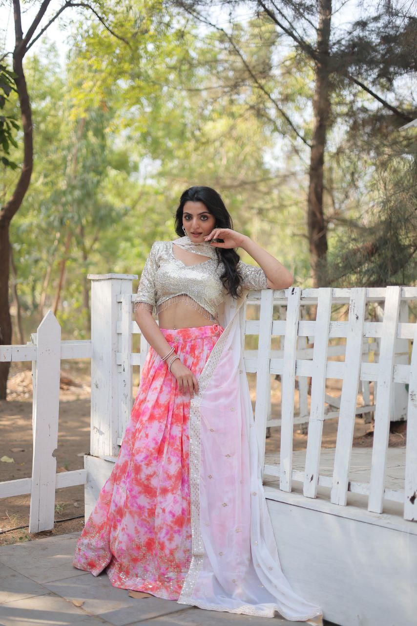 Designer Georgette Lehenga Choli | LEHENGA CHOLI COLLECTIONS-2025
