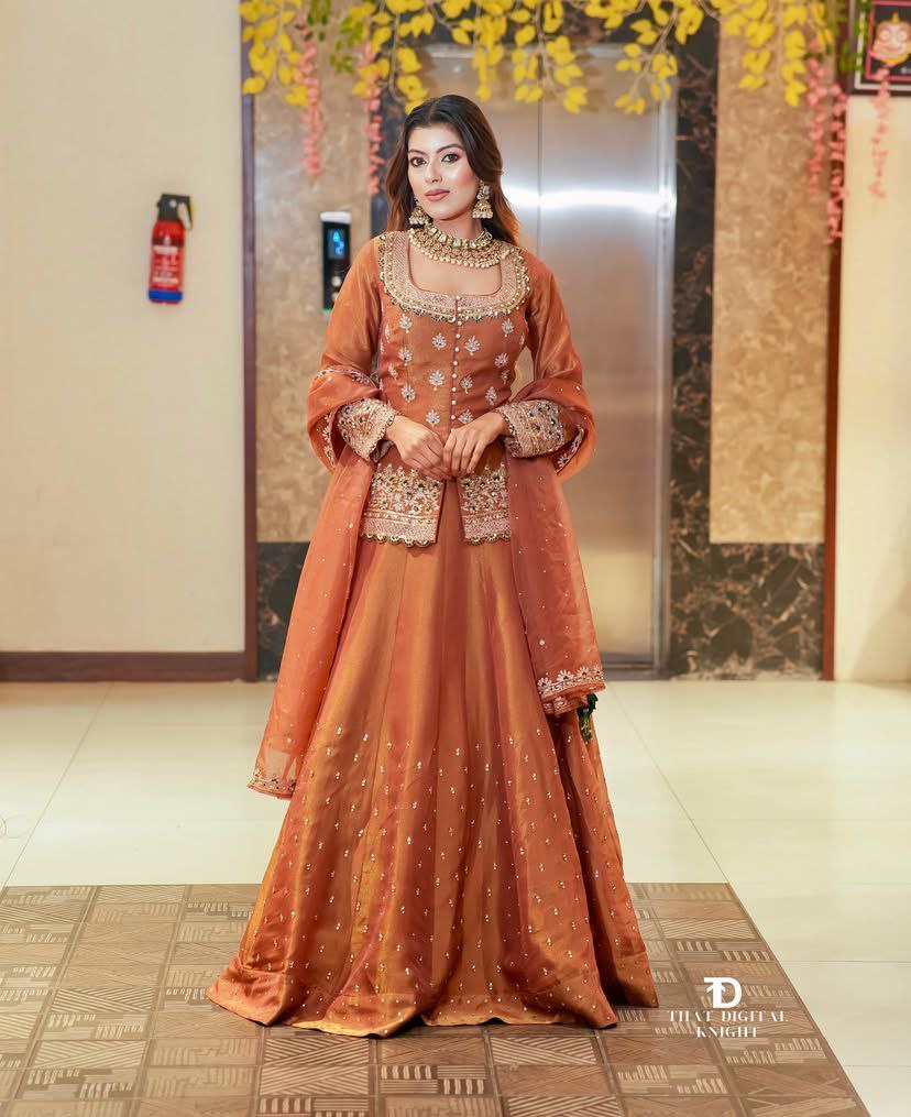 Elegant Designer Party Wear Top Lehenga & Dupatta Set for Special Occasions