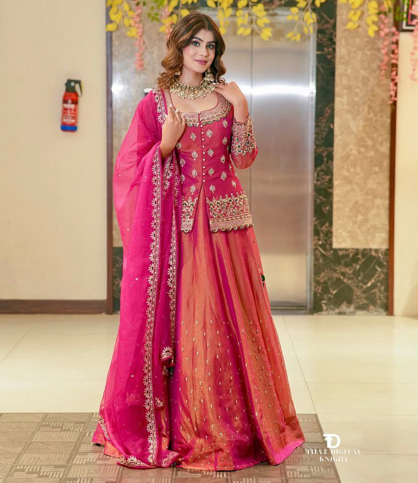 Elegant Designer Party Wear Top Lehenga & Dupatta Set for Special Occasions