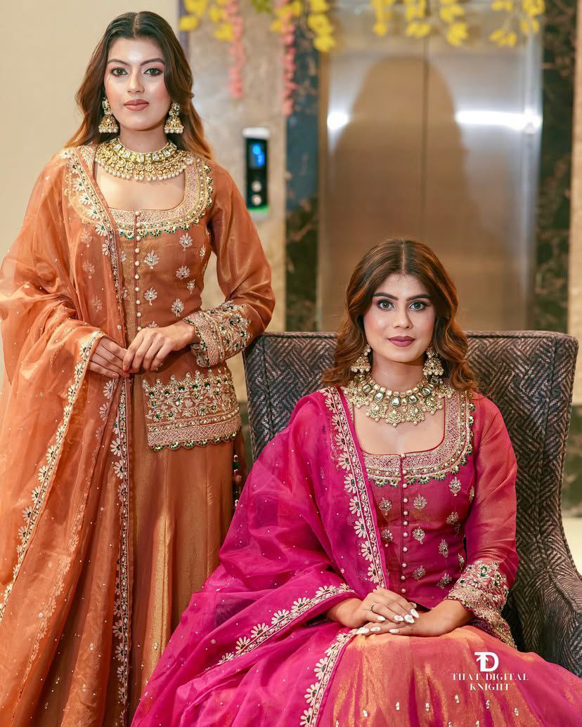 Elegant Designer Party Wear Top Lehenga & Dupatta Set for Special Occasions