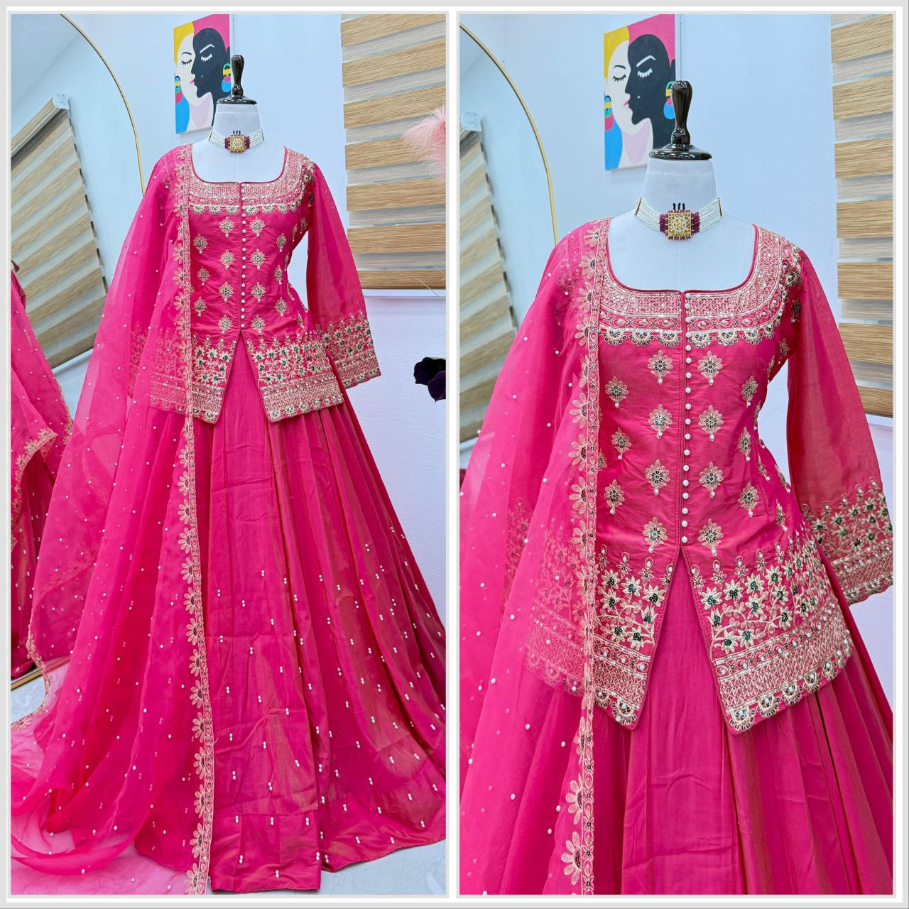 Elegant Designer Party Wear Top Lehenga & Dupatta Set for Special Occasions