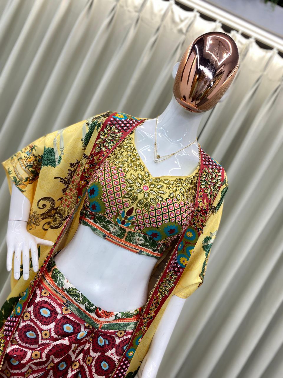 Trendy Three-Piece Western Outfit – Perfect for Wedding Season