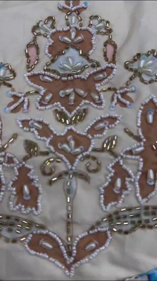 Exquisite Kalamkari Gown – A Fusion of Tradition and Elegance