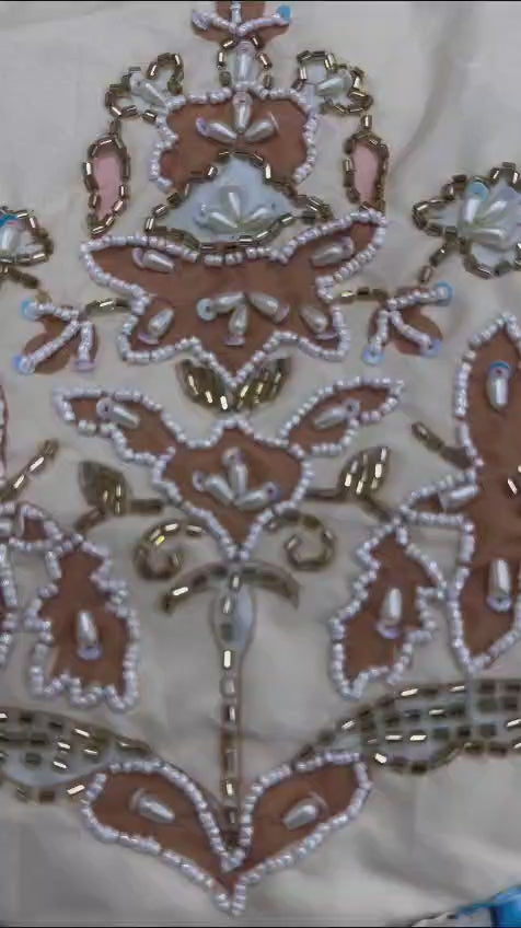 Exquisite Kalamkari Gown – A Fusion of Tradition and Elegance
