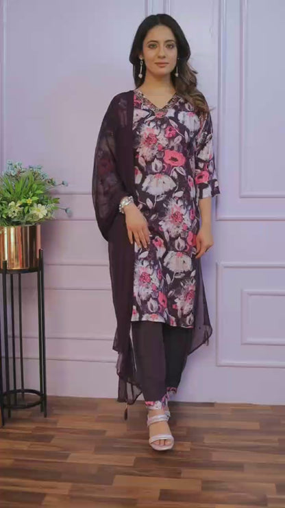 Graceful Kurta Set with Dupatta